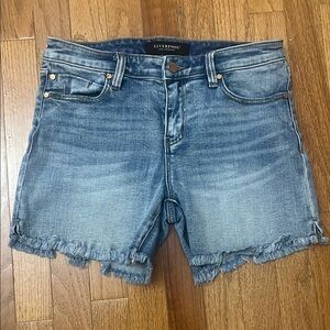 Liverpool Women's Size 4/27 Denim Shorts - Blue